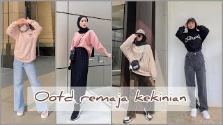 Ootd Hijab Sweater Kekinian Ll Ootd Remaja