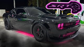 BUILDING A HELLCAT CHALLENGER IN 10 MINUTES! *insane build*