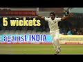 Shahadat hossain 5 wickets against india