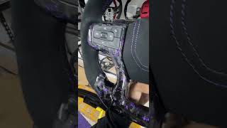 Zoro Composites makes a Chevy Silverado full carbon fiber steering wheel