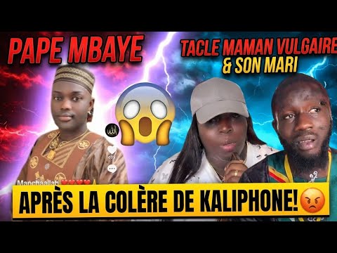 Pape Mbaye slams Maman Vulgaire and her husband and spills everything after Kaliphone's outburst