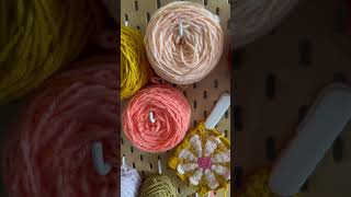 Organizing My Creative Workspace: Yarn & Crochet Setup