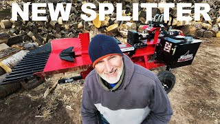 WOLFE RIDGE 17RS NEW REPLACEMENT IN THE WOODYARD SPLITTER!