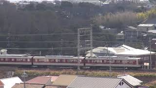 20180218 近鉄電車が見える小窓 正午
