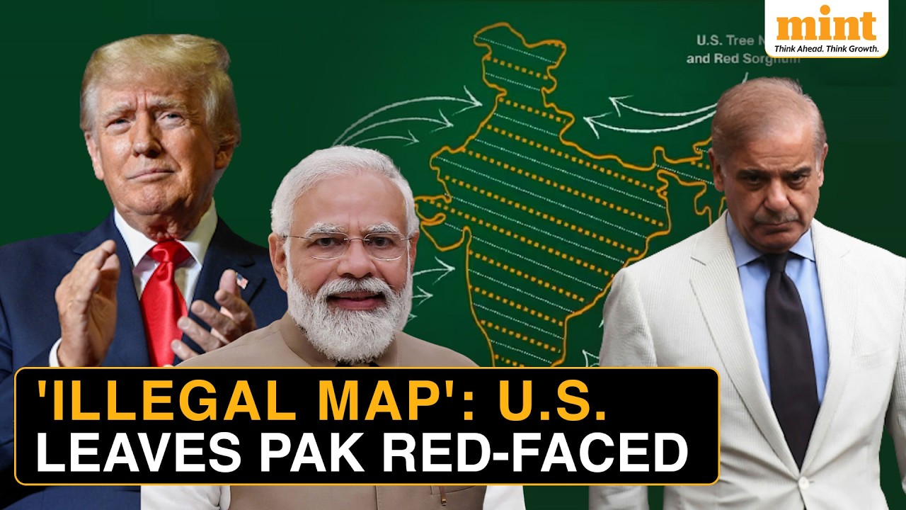 Pakistan 'BEGGED' U.S. To Remove Map Depicting Jammu & Kashmir As Indian Territory | Details