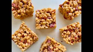 Bake Club Strawberry Corn Cereal Treats 🍓🌽🥣