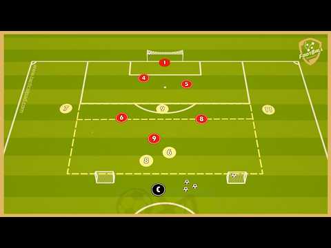 Video Aston Villa - Transition Game With Finishing