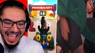 SIDEMEN SABOTAGE KSI ON FORFEIT MARIO KART | MoreSidemen | REACTION