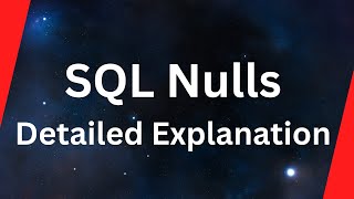 What is Null - NVL, NVL2.,Coalesce - Working Session
