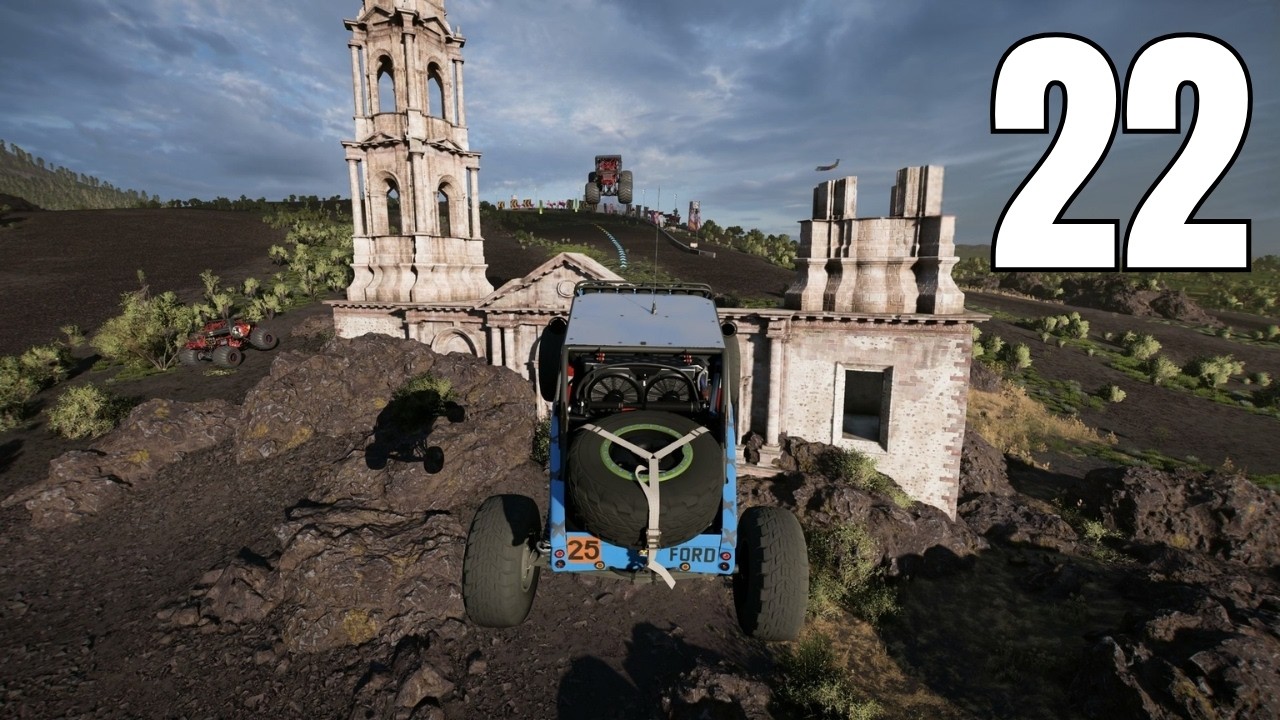 Journey to Forza Horizon 6 - Forza Horizon 5 - Part 22 - RACING AGAINST MONSTER TRUCKS