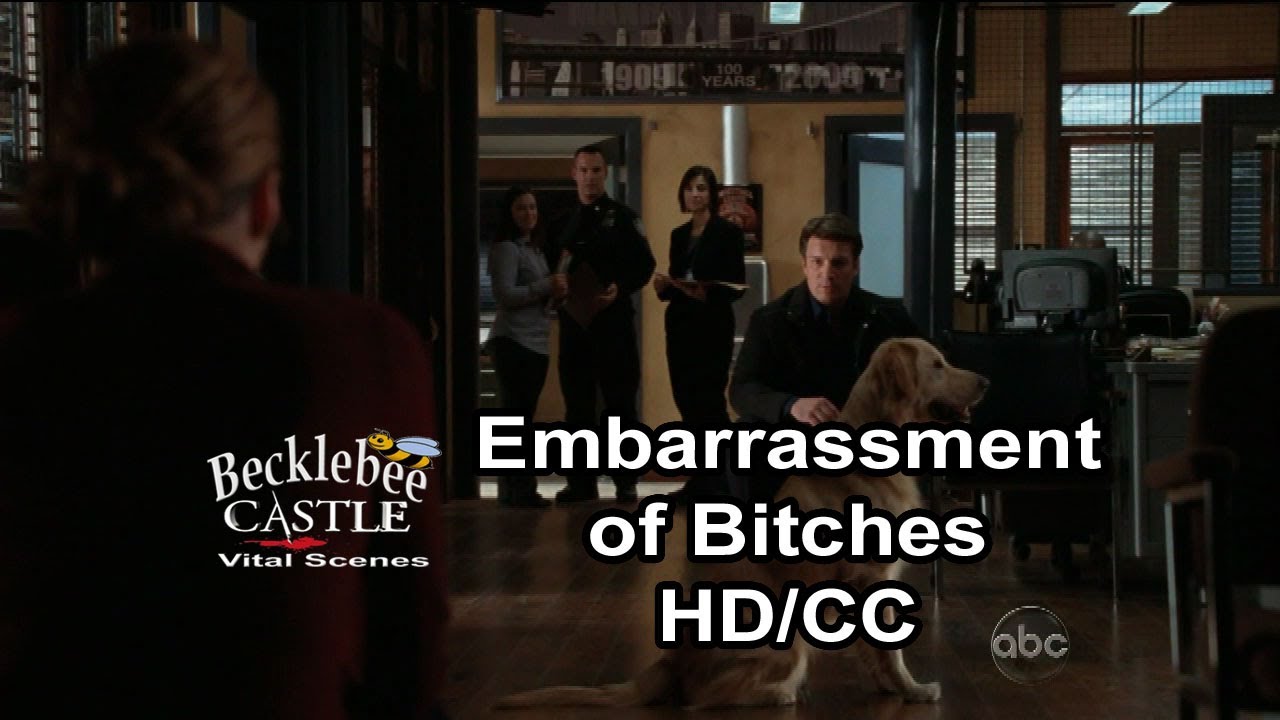 Castle 4x13"Embarrassment Of Bitches"  End Scene  (HD/CC)