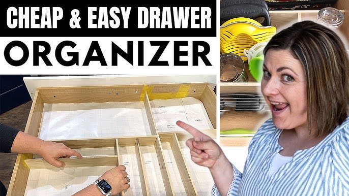 How to Organize Your Drawers + DIY Drawer Dividers! 