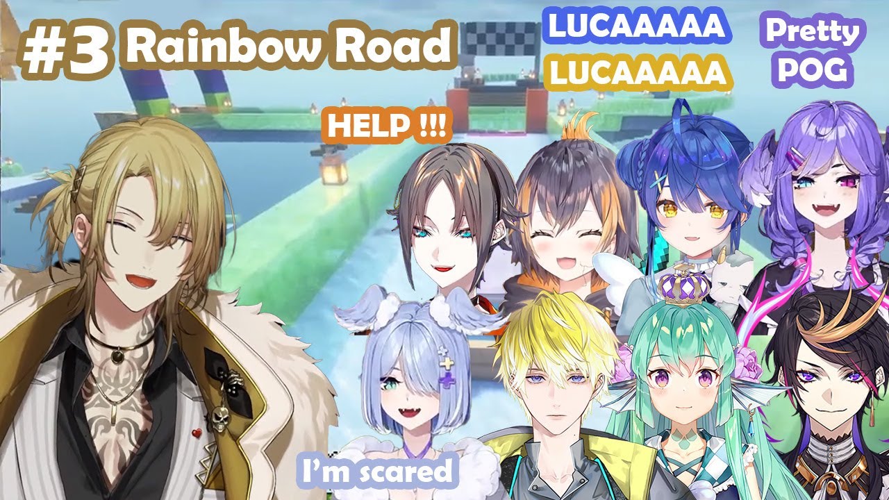 【DEEZNEYLAND #3】Rainbow Road 【Luca Kaneshiro clips】