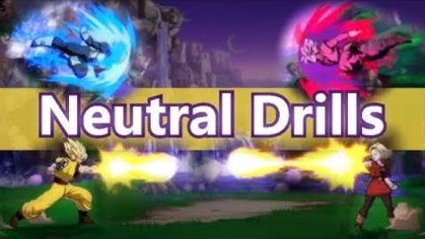 DBFZ - 3 Drills To Improve NEUTRAL