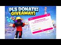 PLS DONATE LIVESTREAM DONATING TO VIEWERS