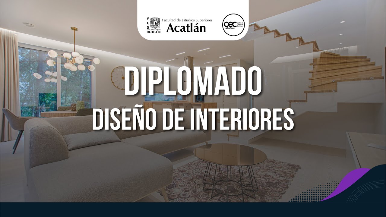 Diplomado: DiseƱo de Interiores - YouTube