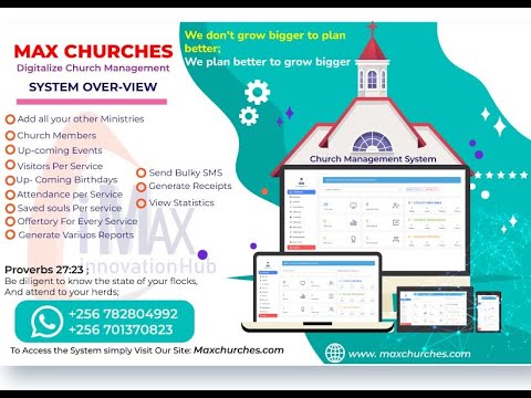 Multiple Churches managing multiple churches using church management system - YouTube
