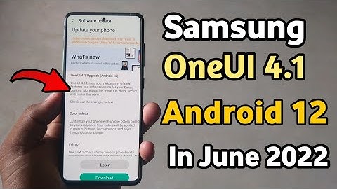 Samsung Devices Getting OneUI 4.1 Android 12 Update In June 2022 | A21S A22 A22 5G M32 M12 F42 5g