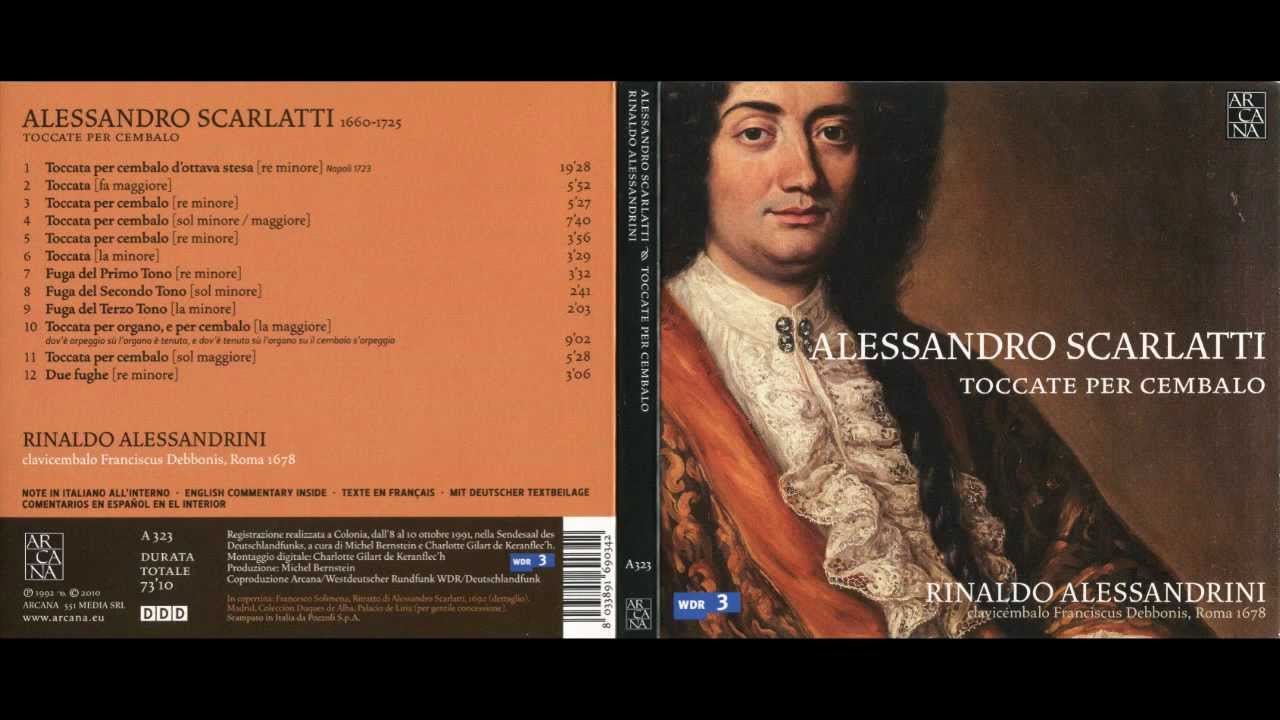 Alessandro Scarlatti - Toccata per cembalo d'ottava stesa [re minore]