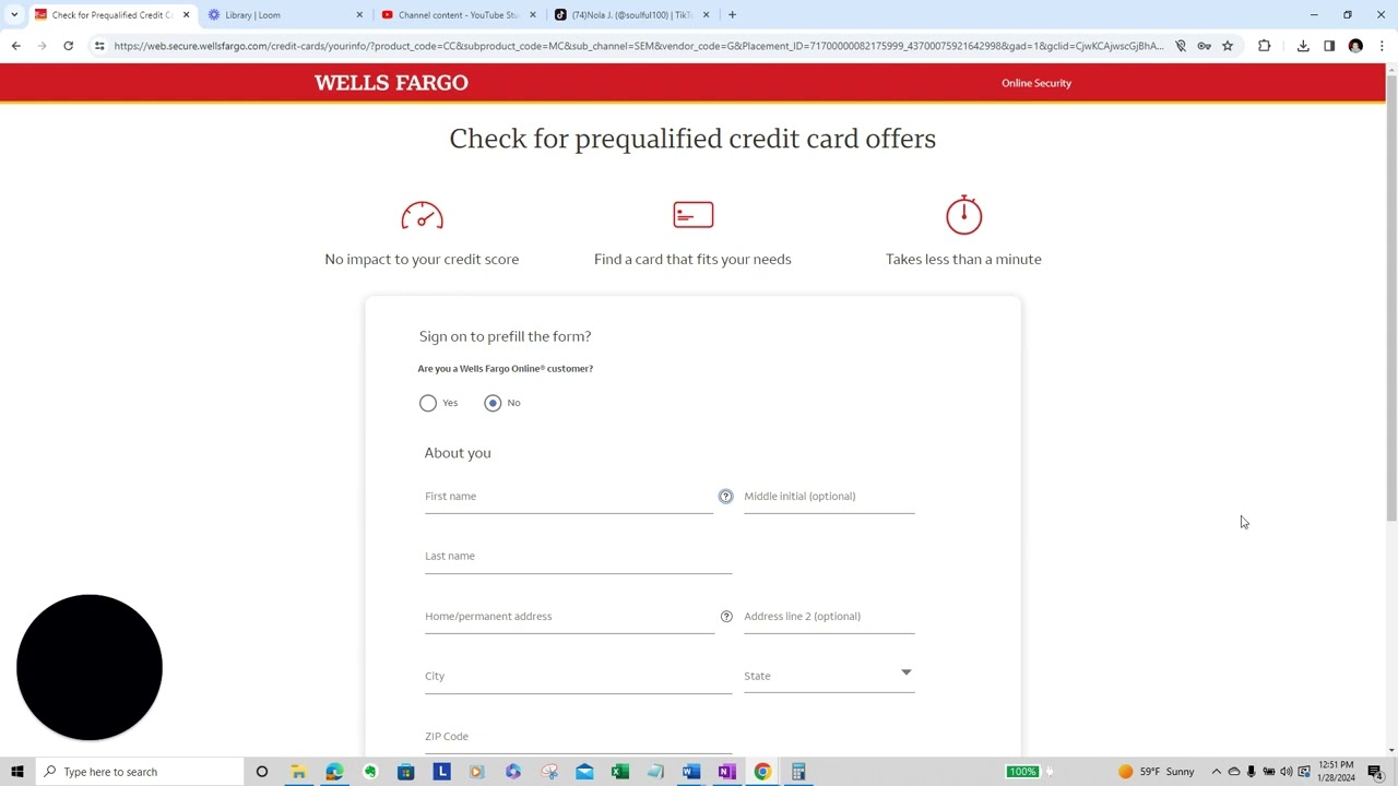 Wells Fargo Credit Card Pre Approval Offers