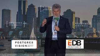 Bruce Momjian Lightning Talk at Postgres Vision 2017
