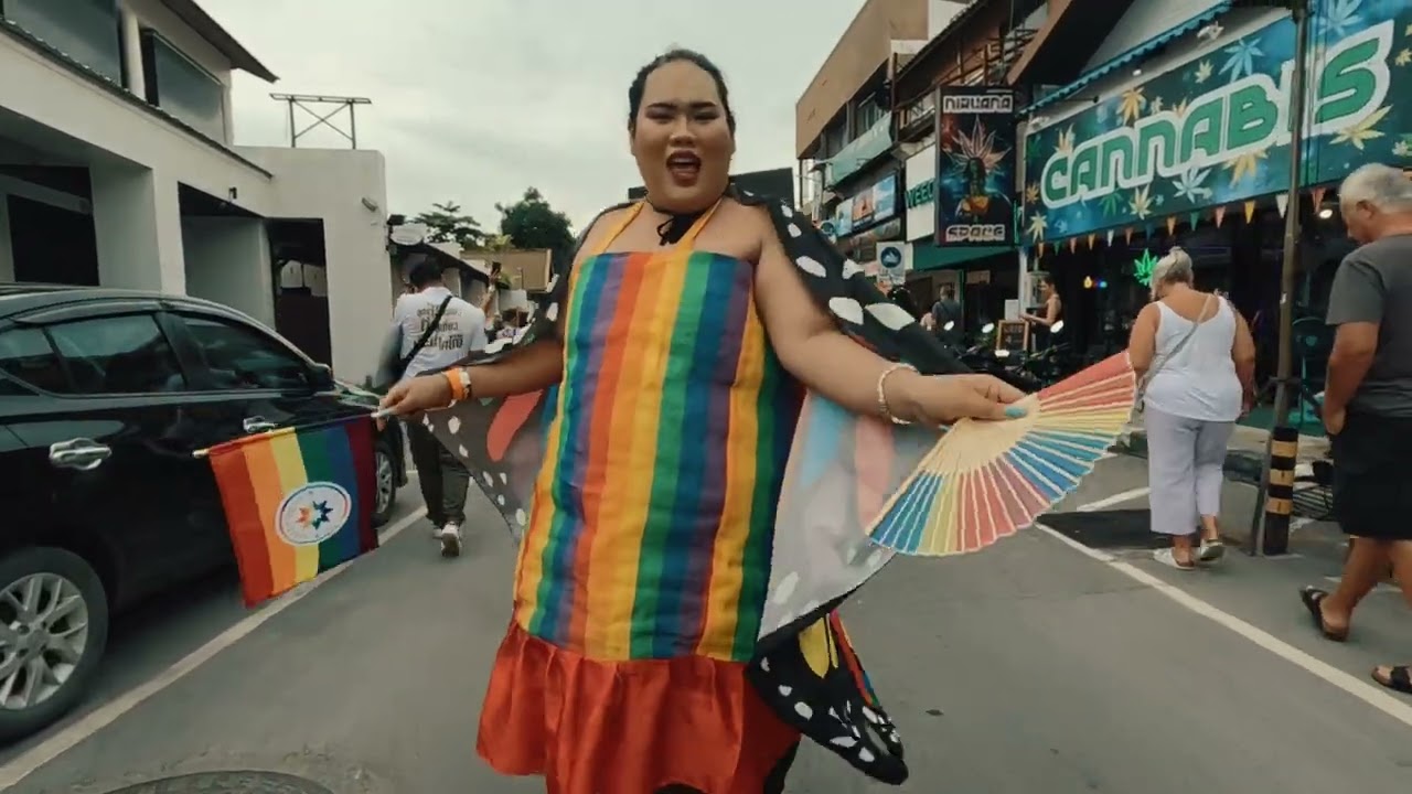 ⁣Pride event in Koh Samui, Thailand 2024