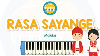 Not Pianika RASA SAYANGE Maluku - Belajar Pianika ID