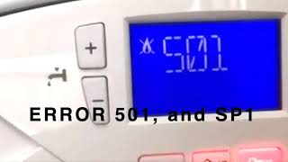 ARISTON FAULT EROARE 501 S01 ERR SP1 SP2 SP3 Cum resetezi, centrala termica, E201, E501, E211 HOW TO