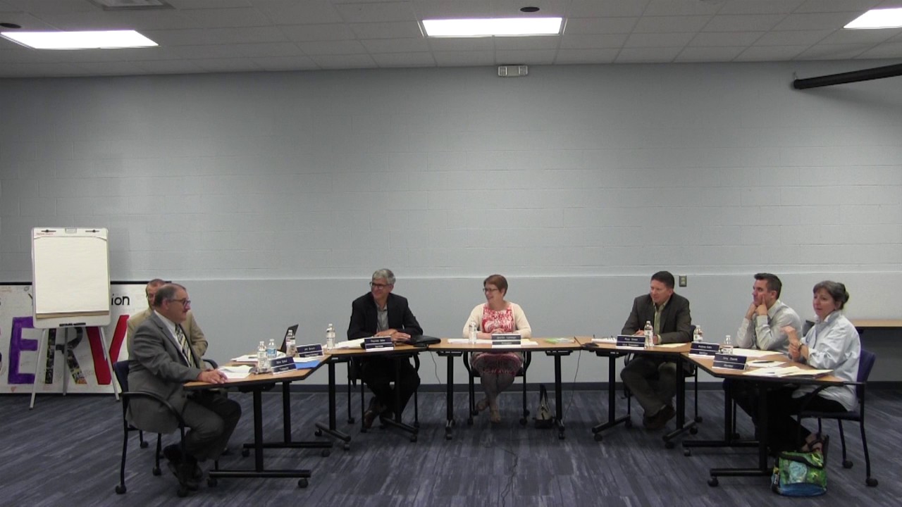Granville Schools Board Meeting 7172017 YouTube