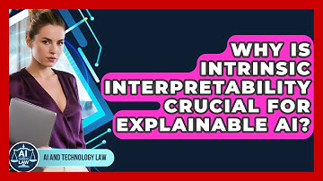 Why Is Intrinsic Interpretability Crucial For Explainable AI? - AI and Technology Law