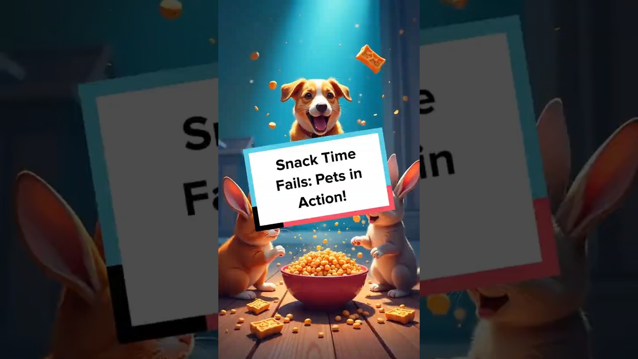 Snack Time Fails: Pets in Action!