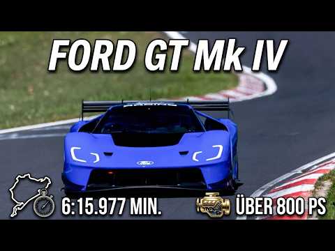 2026 Ford GT Mk IV | Nürburgring-Nordschleife-Rekordrunde (6:15.977 min.)