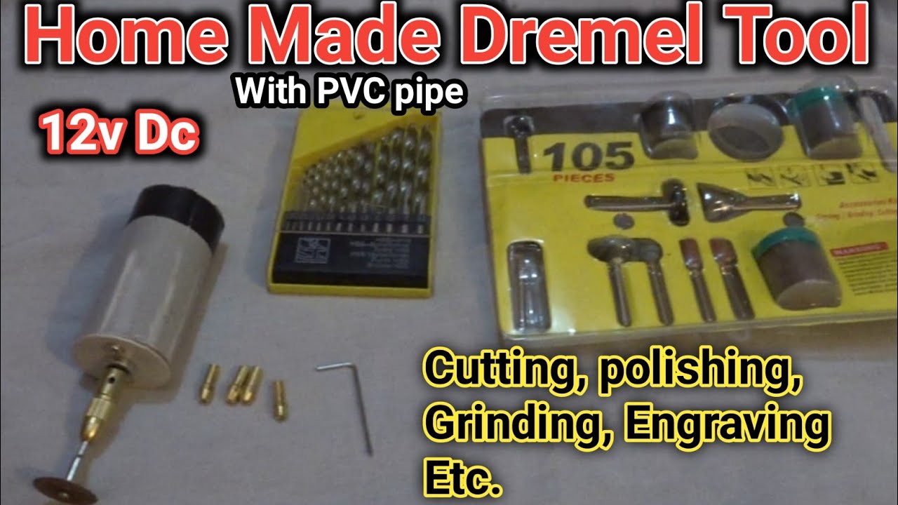 How To Make Powerful Dremel Tool From PVC Pipe At Home Home Made