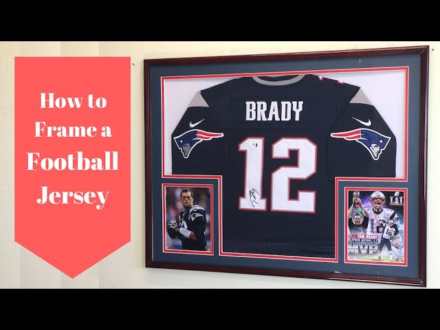 How to frame a sports jersey for a lot less money 