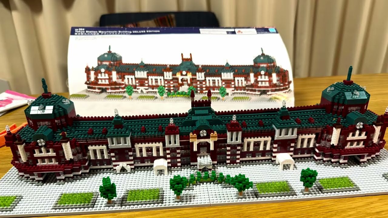 ナノブロック『東京駅丸の内駅舎』 #43