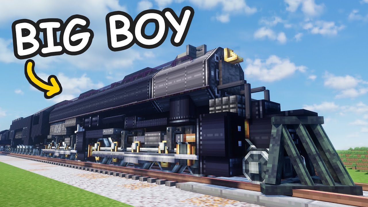 I Made The Best BIG BOY Train in Minecraft Create Mod!