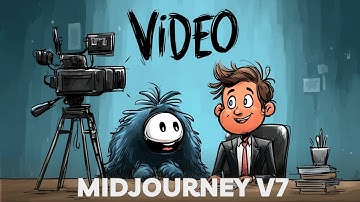 NEW VIDEO model from Midjourney!