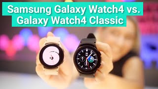 Samsung Galaxy Watch4 vs. Watch4 Classic - Die neuste Smartwatch-Generation von Samsung im Vergleich