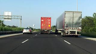 Interstate 80 - Illinois (Exits 151 to 155) eastbound