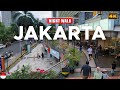 Jakarta indonesia  jakarta city center night walk shopping district  merdeka square