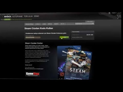 Steam Cüzdan Kodu & Hediye Kartı Nasıl Aktif Edilir | Foxngame - YouTube
