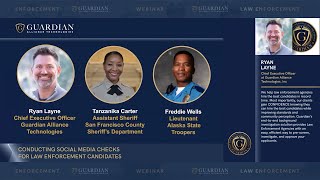 Webinar 2  Conducting Social Media Checks For Law Enforcement Candidates