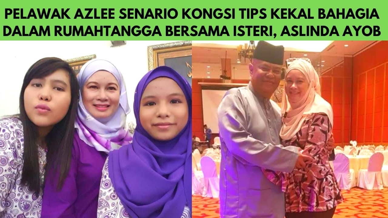 Azlee Senario Kongsi Tips Kekal Bahagia Bersama Isteri, Aslinda Ayob ...