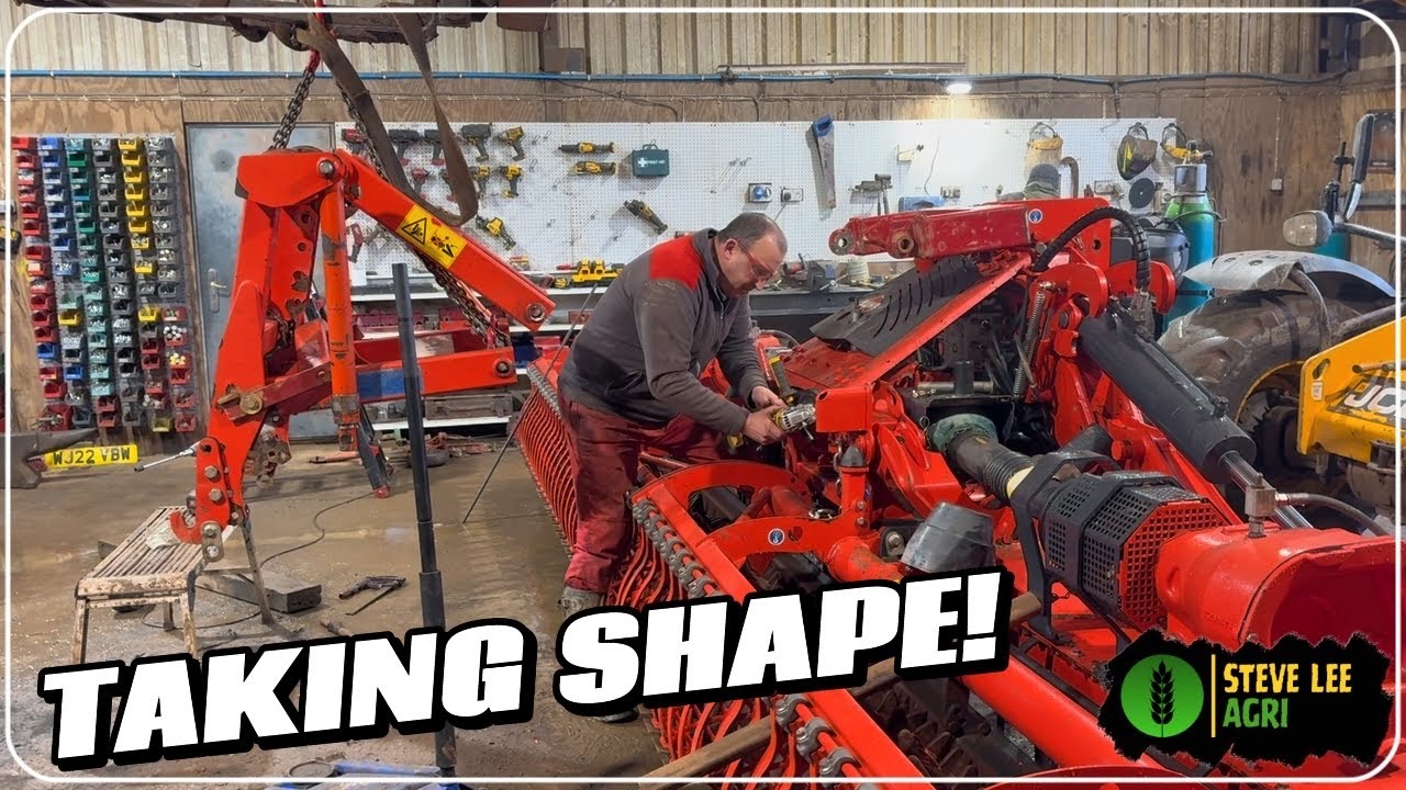 Монстр Франкенштейна оживает! Модификации буровой установки наконец-то обретают форму.