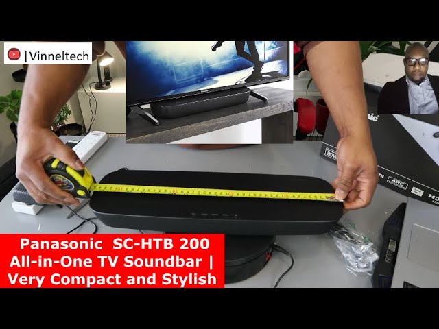 Panasonic SC-HTB 200 All-in-One TV Soundbar | Very Compact and Stylish# panasonic - YouTube