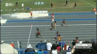 Crazy Comeback 2026 New World Lead Womens 100 Meter Adaejah Hodge, 10.77S 1.7