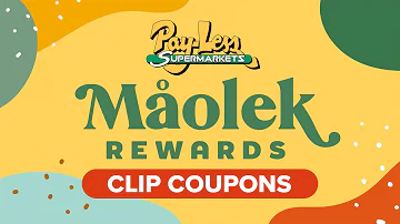 Måolek Rewards | Clip Coupons