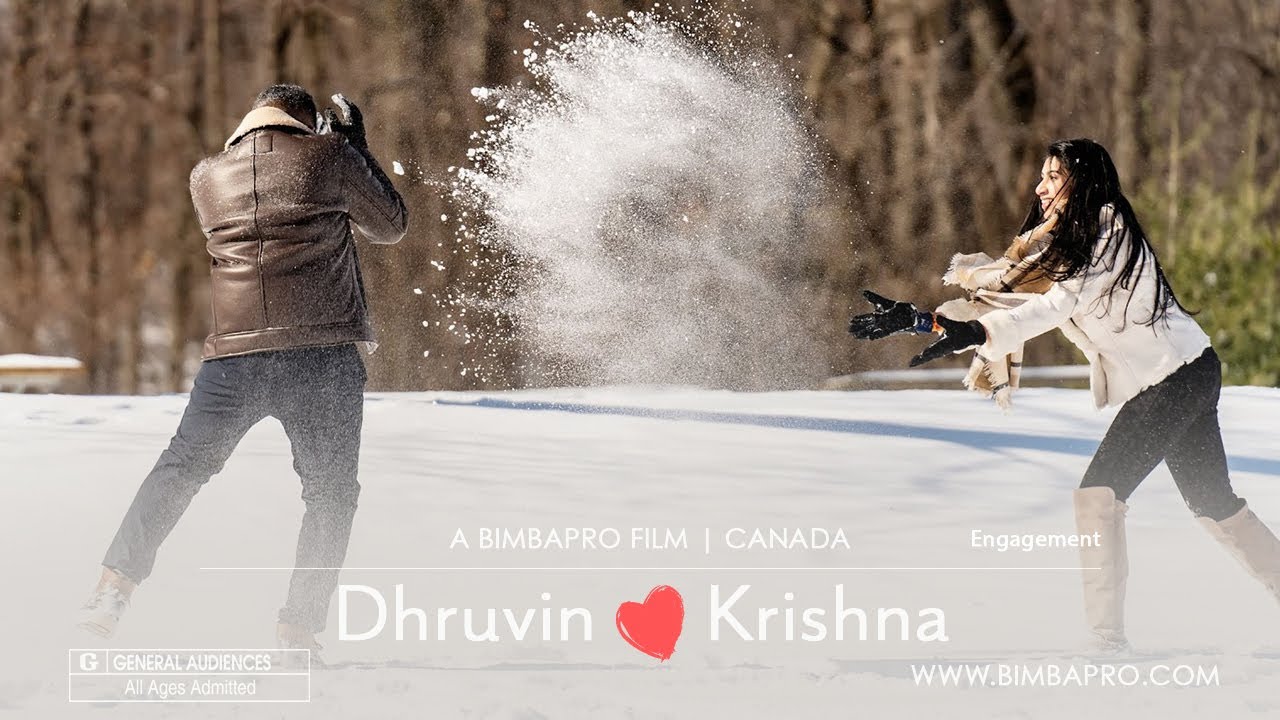 Magical Pre-Wedding Film of Krishna & Dhruvin | Indian Wedding Videography in Canada | BimbaPro