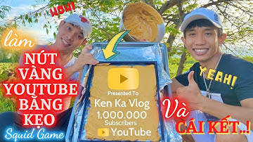 Vlog#33 | Làm Nút Vàng YouTube Bằng Kẹo Dalgona/Squid Game Và Cái Kết - Tí Kể Chuyện Ma Có Thật.