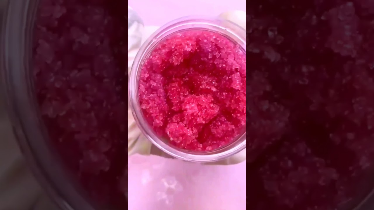 For all our strawberry lip scrub lovers